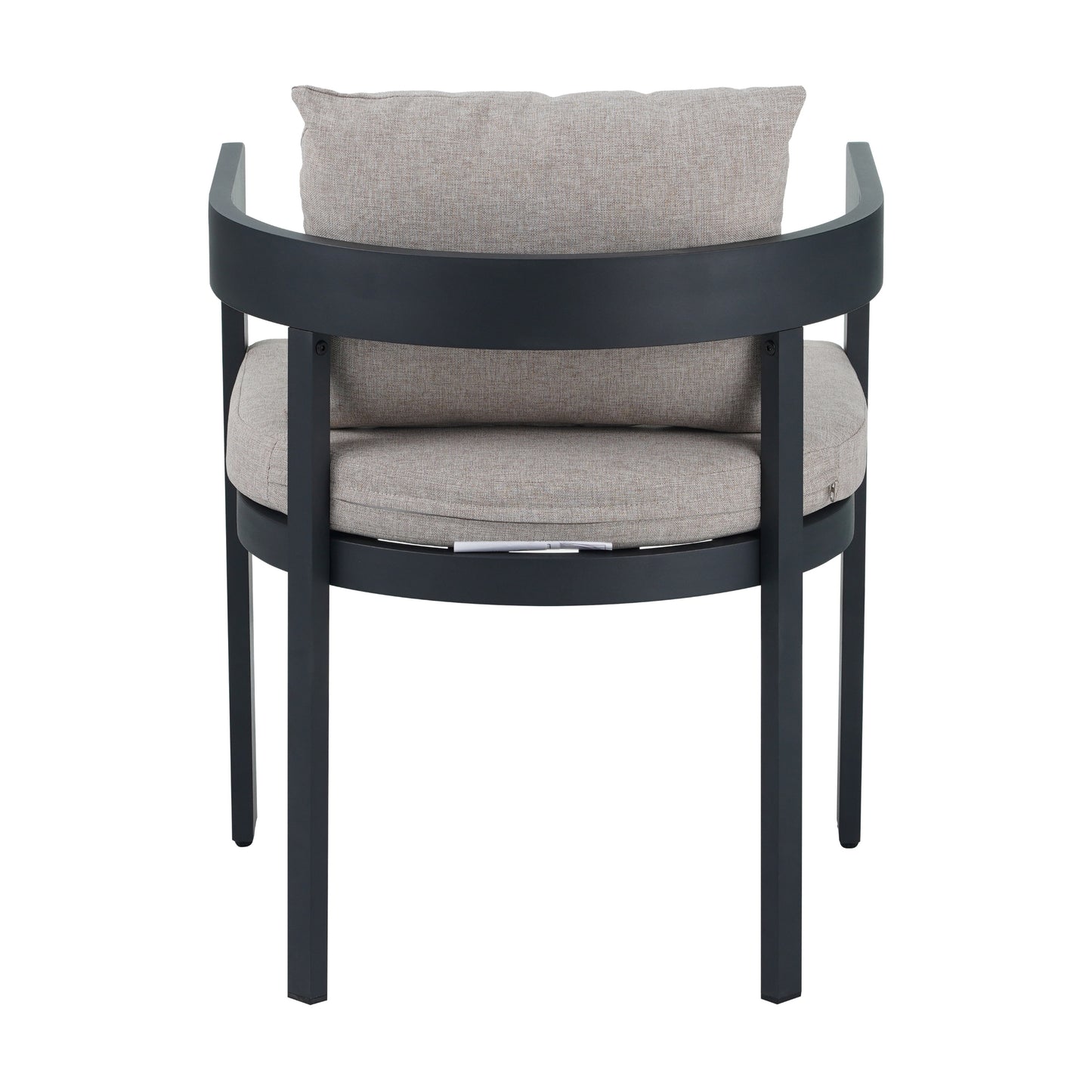 - Ardenvale Outdoor Acacia Wood 5-Piece Dining Set with Aluminum Frame Chairs and Cushions